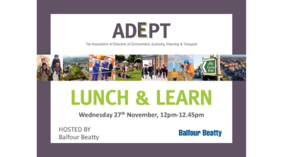 Placeholder image advertising ADEPT Lunch & Learn with Balfour Beatty November 2024